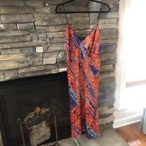 New plus size print dress